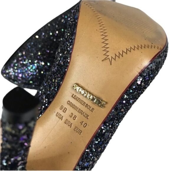 Schutz glitter pumps 9 - Picture 8 of 8